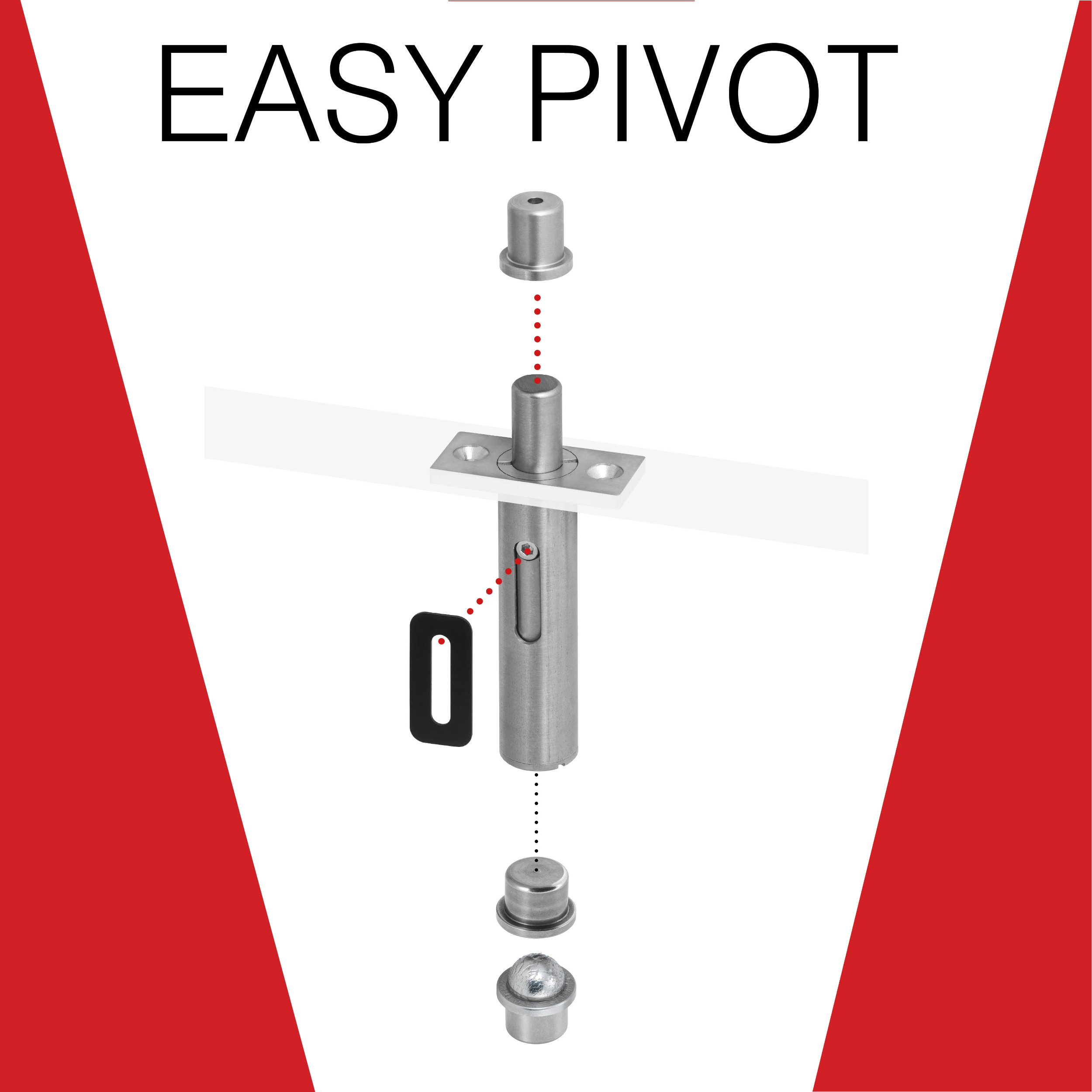 Easy Pivot, la bisagra que pivota mucho más que puertas